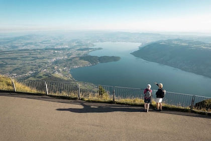 Viaje de ida y vuelta a la Reina de las Montañas, Monte Rigi+Lago de Lucern...