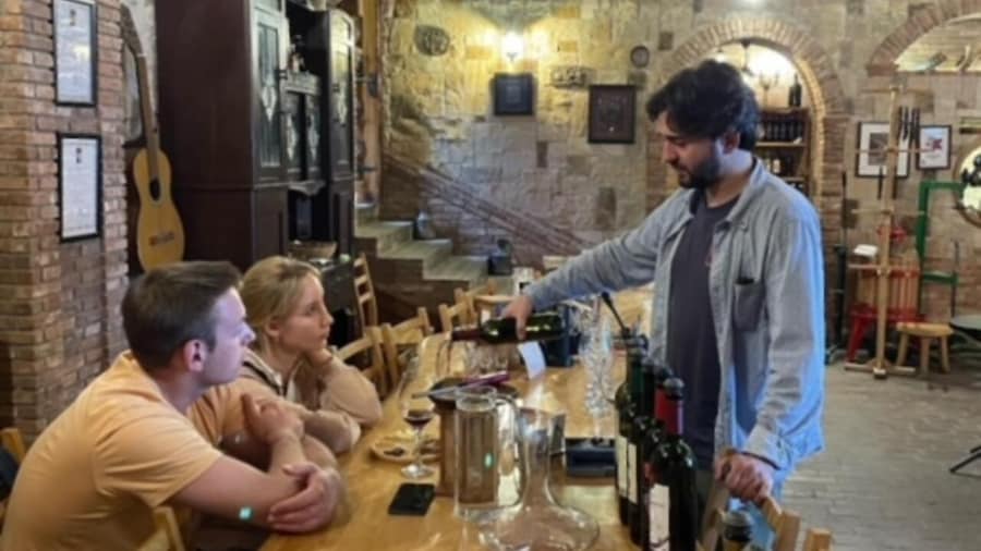 Georgian Wine Tasting at Local Cellar in Batumi