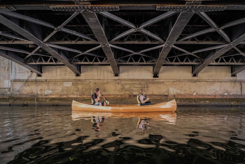 Picture 2 for Activity Handcrafted Canoe Tour of Klaipeda