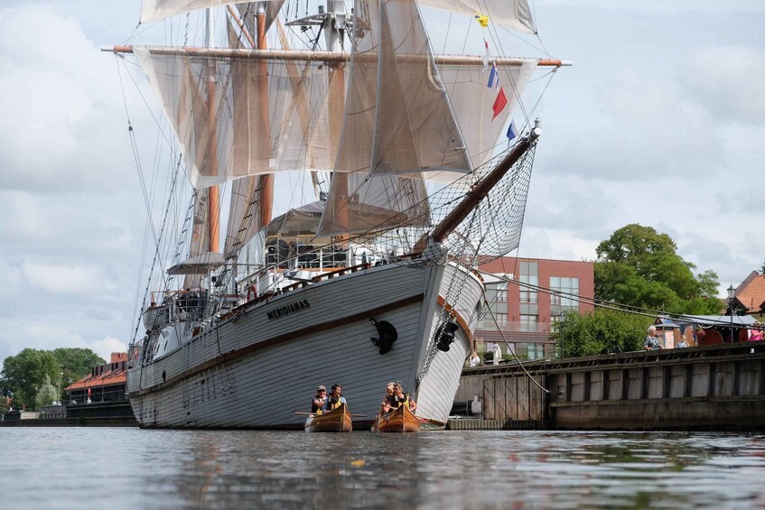 Picture 1 for Activity Handcrafted Canoe Tour of Klaipeda