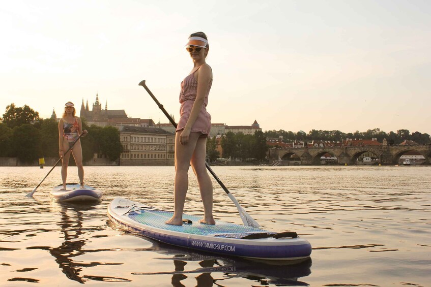 Picture 9 for Activity Prague: 2-Hour Paddle Boarding in the City Centre