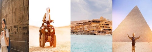 Makadi Bay: Luxor, Safari, Orange Bay og Kairo med transport
