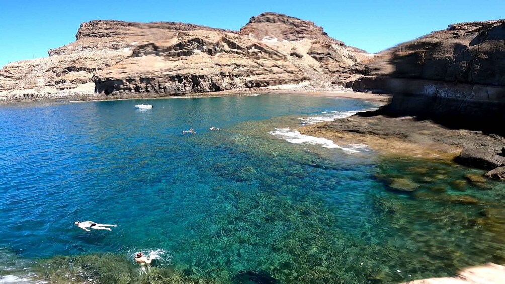 Picture 16 for Activity Puerto Mogán: Guided Adventure Kayak Tour in Caves & Snorkel