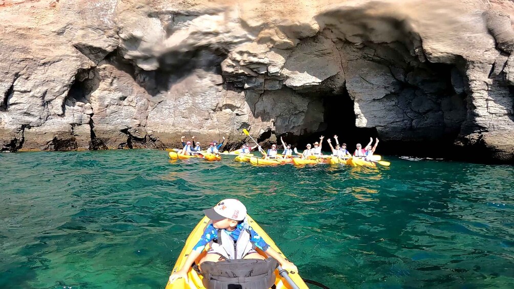 Picture 13 for Activity Lomo Quiebre: Mogan Kayaking and Snorkeling Tour in Caves