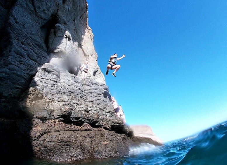 Picture 14 for Activity Lomo Quiebre: Mogan Kayaking and Snorkeling Tour in Caves