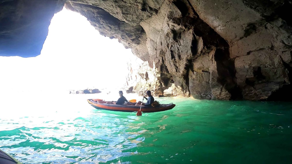 Picture 8 for Activity Lomo Quiebre: Mogan Kayaking and Snorkeling Tour in Caves