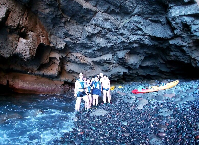 Picture 16 for Activity Lomo Quiebre: Mogan Kayaking and Snorkeling Tour in Caves