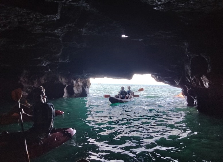 Picture 22 for Activity Lomo Quiebre: Mogan Kayaking and Snorkeling Tour in Caves