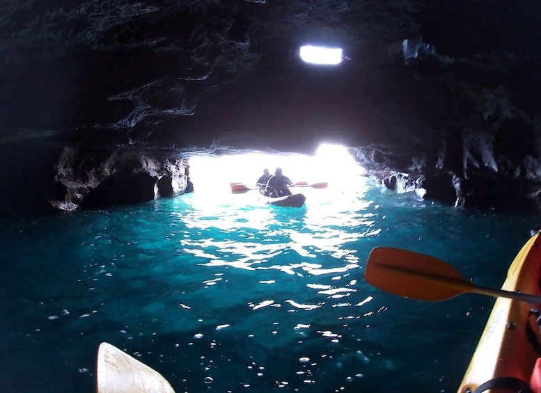 Picture 12 for Activity Lomo Quiebre: Mogan Kayaking and Snorkeling Tour in Caves