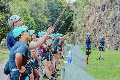 Brisbane: Felsklettern im Freien