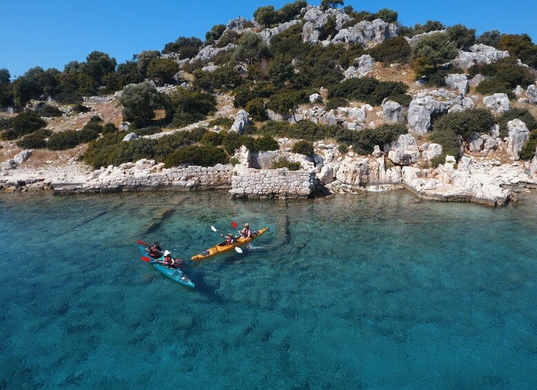 Kas: Kekova and Simena Sunken City Sea Kayaking