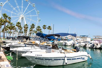 Benalmádena: Alquiler de barcos sin licencia Costa del Sol