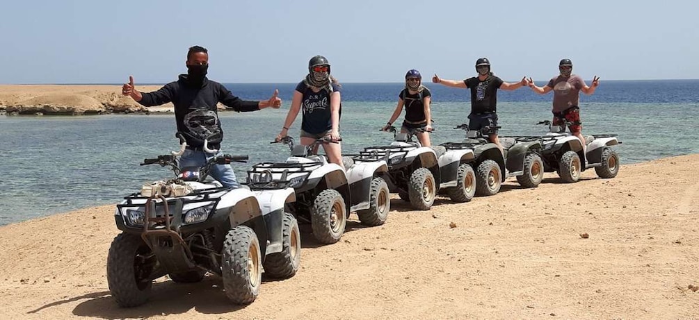 Picture 1 for Activity Makadi Bay: 2-Hour Quad Bike Sea and Desert Tour