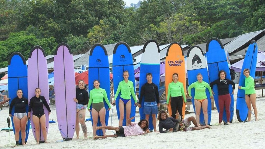 Picture 5 for Activity Lombok: 2 Hour Kuta Beach Surf Lesson