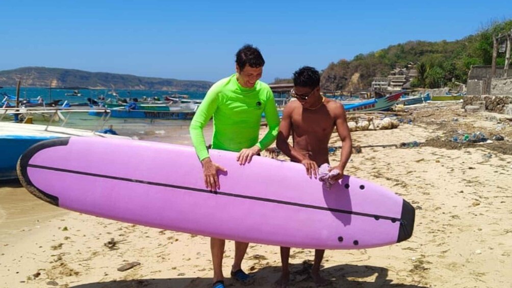 Picture 4 for Activity Lombok: 2 Hour Kuta Beach Surf Lesson
