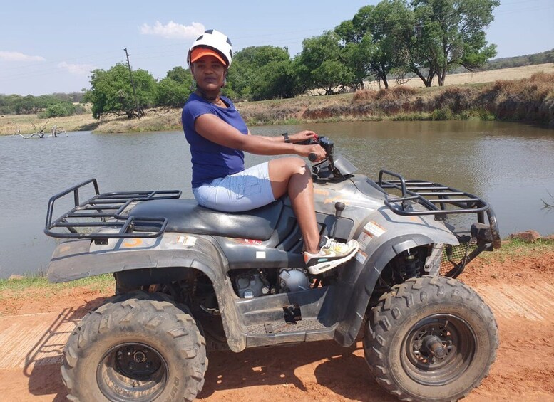 Picture 2 for Activity Cullinan: Bushveld Quadbike Ride with a Guide