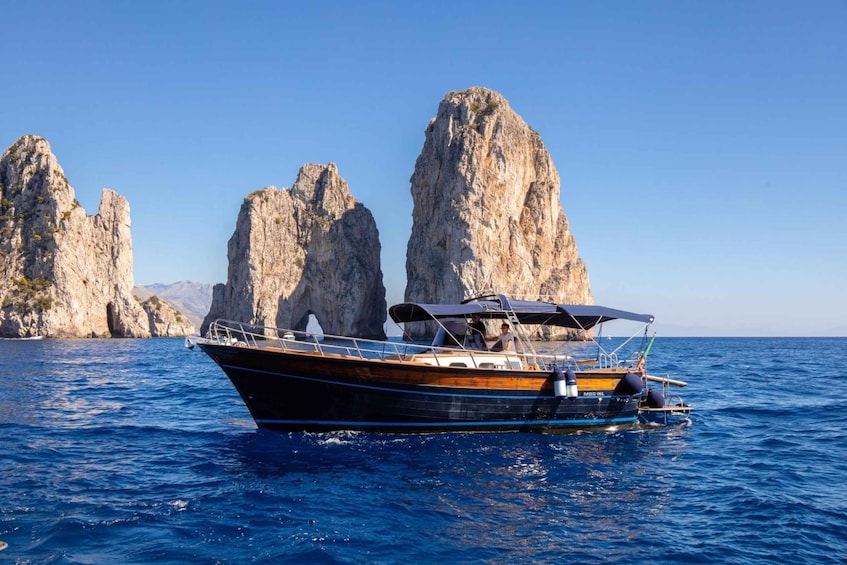 Picture 12 for Activity From Sorrento: Capri Boat Tour with Blue Grotto Visit