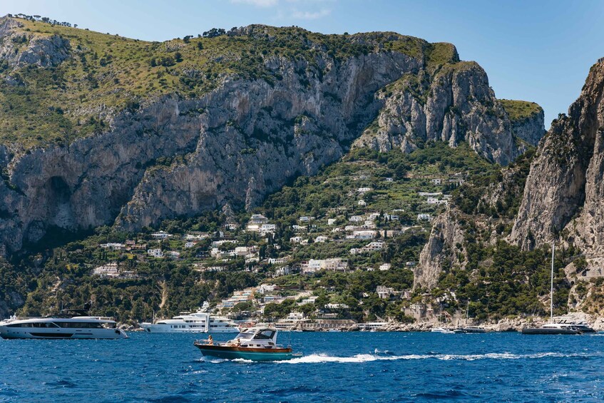 Picture 14 for Activity From Sorrento: Capri Boat Tour with Blue Grotto Visit