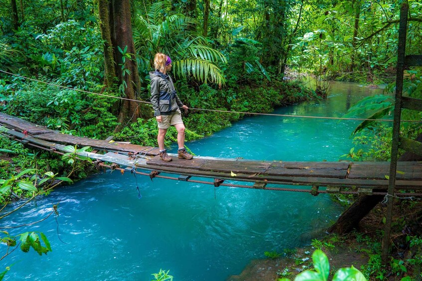 From La Fortuna: Rio Celeste Full-Day Tour