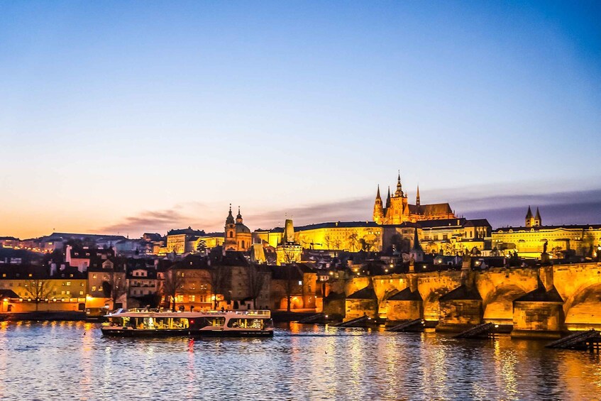 Picture 4 for Activity Prague: 50-Minute Sightseeing Evening Cruise