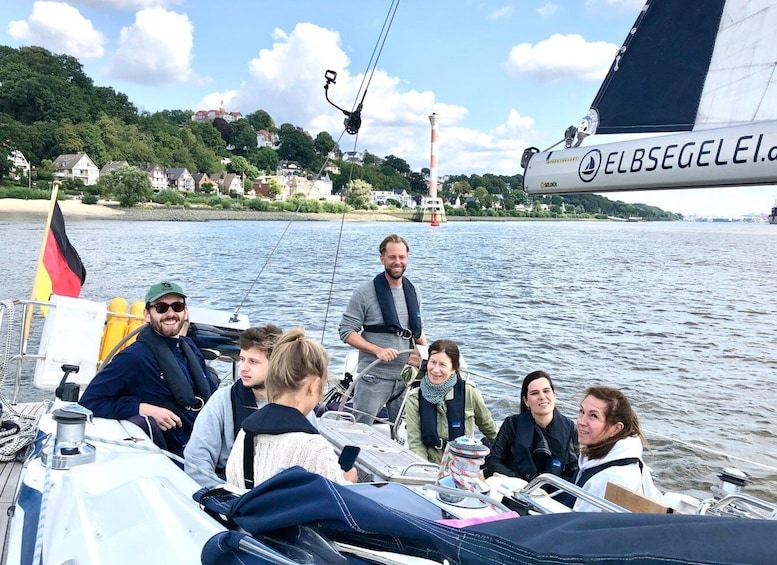 Picture 5 for Activity Real sailing trip "to the Gates of Hamburg", from/to Wedel