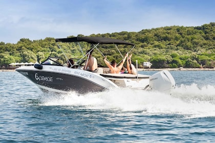 Rovinj: Rovinj Archipelago and South Coves Speedboat Tour