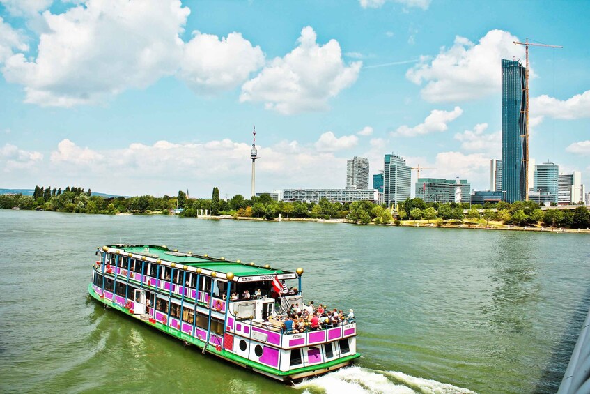 Picture 2 for Activity Vienna: Danube River Cruise w/ optional Viennese Specialties