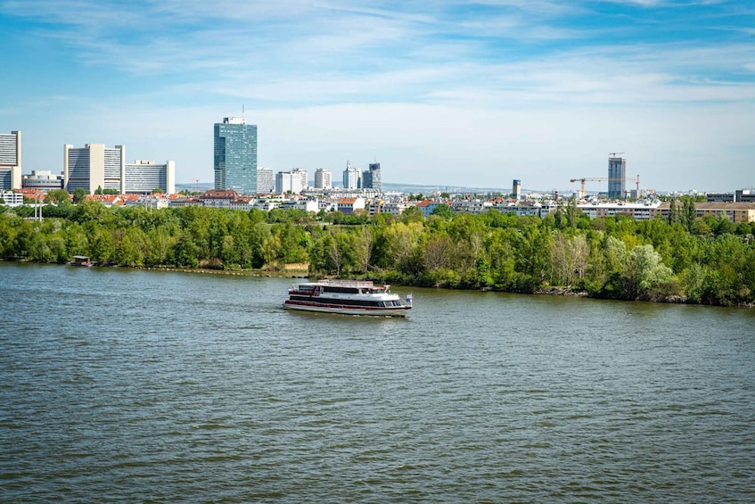 Picture 1 for Activity Vienna: Danube River Cruise w/ optional Viennese Specialties