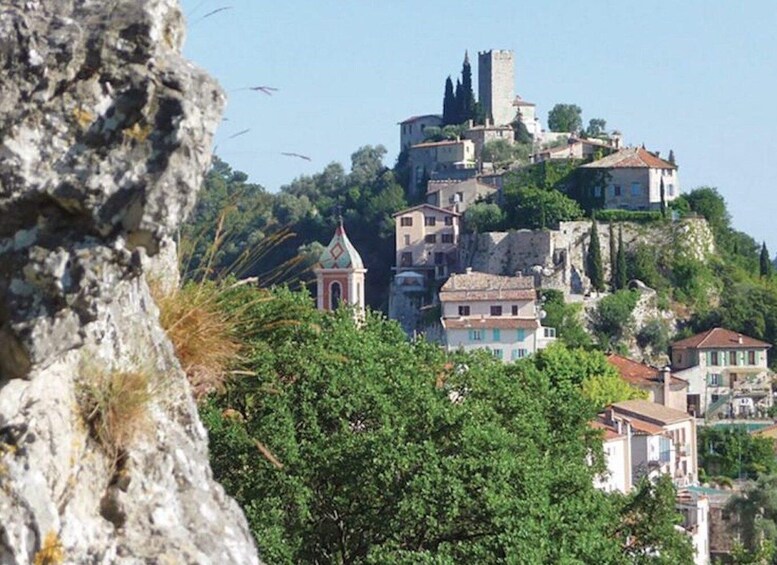 From Nice : Gourdon, St-Paul de Vence, Tourettes & Grasse