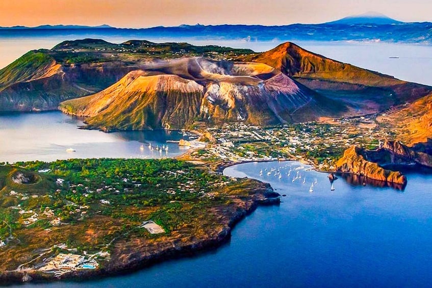 Picture 3 for Activity Tropea: Lipari, Panarea, and Stromboli Boat Tour by Night