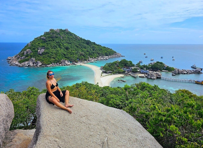 Picture 6 for Activity From Koh Pha Ngan: Koh Tao & Nang Yuan Boat Tour with Lunch