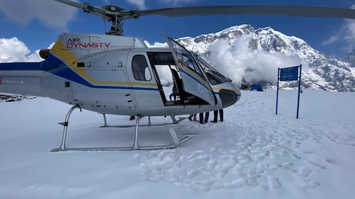 Von Pokhara aus: Annapurna Base Camp Helikoptertour