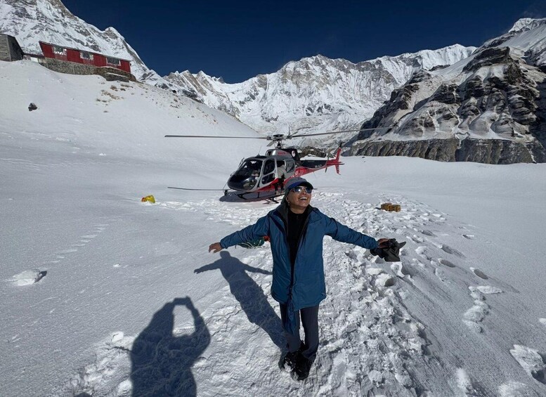 Picture 1 for Activity From Pokhara : Annapurna Base Camp Helicopter Tour