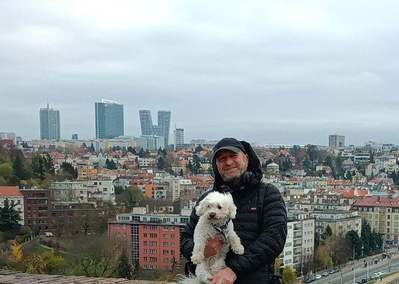 Real life in Prague - Dog Walk from Vyšehrad to Výtoň