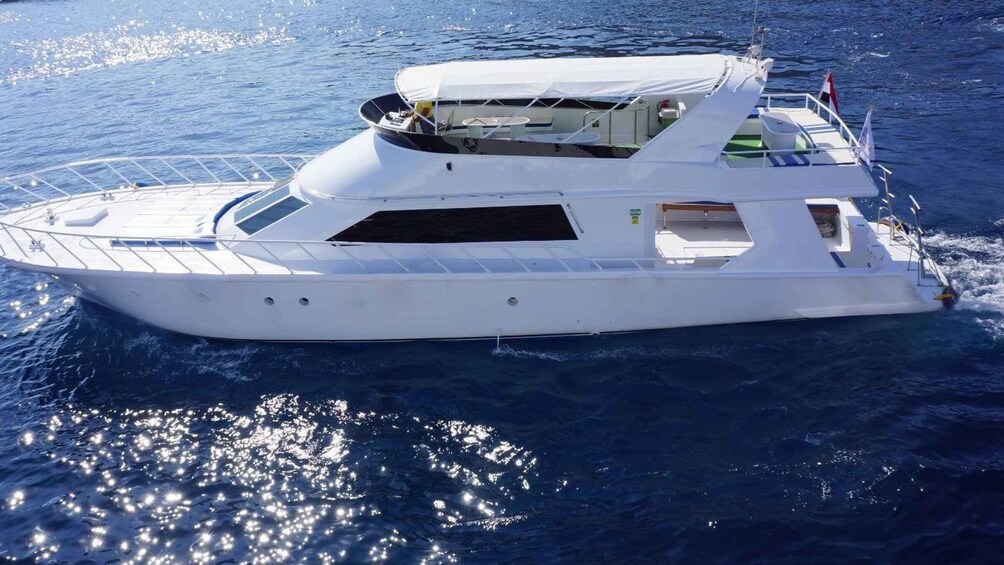 Sharm: Luxury Private Yacht with optional Lunch & Drinks