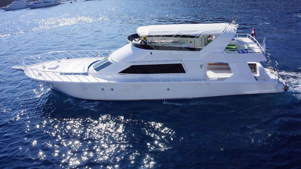 Sharm: Luxury Private Yacht with optional Lunch & Drinks