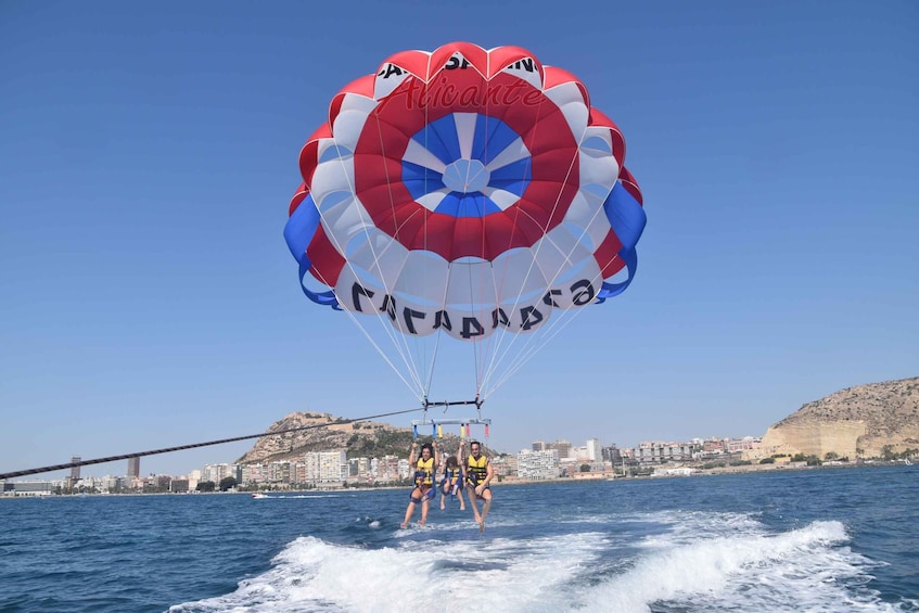 Picture 7 for Activity Alicante: Boat Trip and Parasailing Experience with Drink