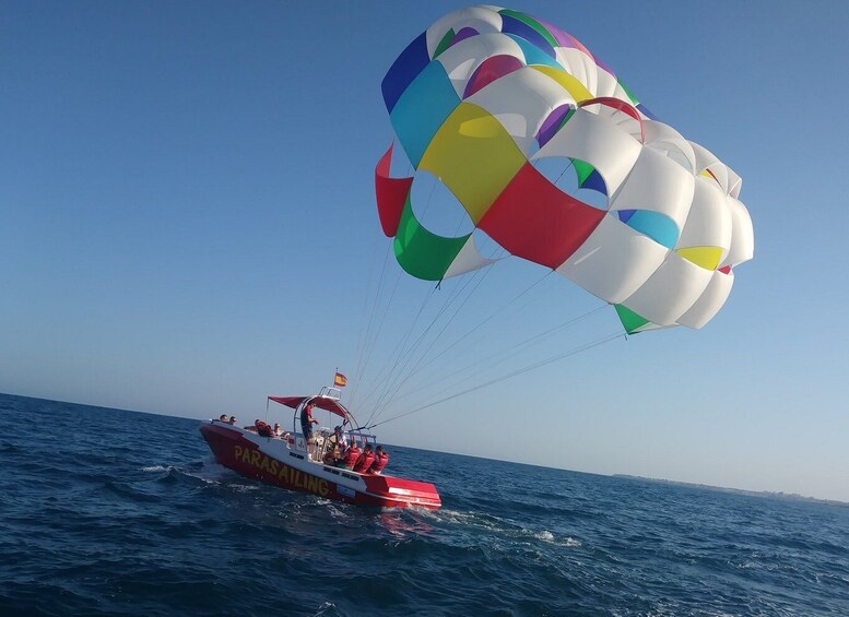 Picture 4 for Activity Alicante: Boat Trip and Parasailing Experience with Drink