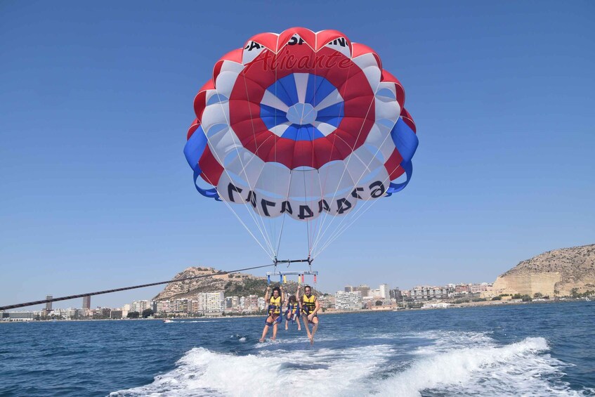 Picture 7 for Activity Alicante: Boat Trip and Parasailing Experience with Drink