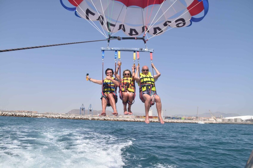 Picture 8 for Activity Alicante: Boat Trip and Parasailing Experience with Drink