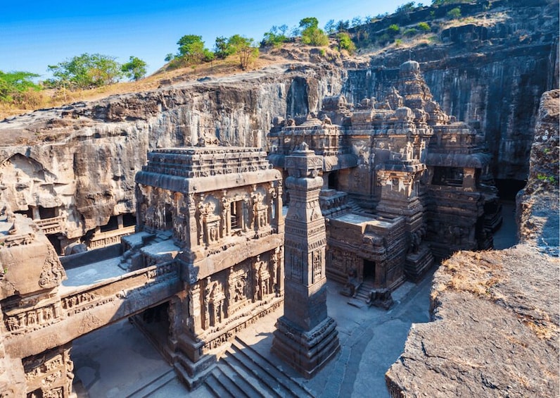 Full Day Trip Ellora Caves & Daulatabad Fort from Aurangabad