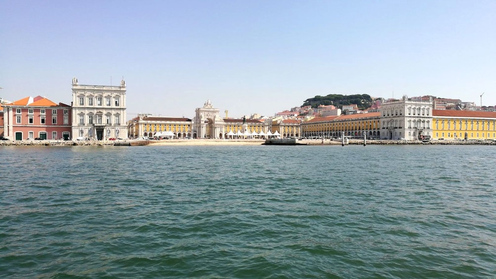 View of buildings in Lisbon
