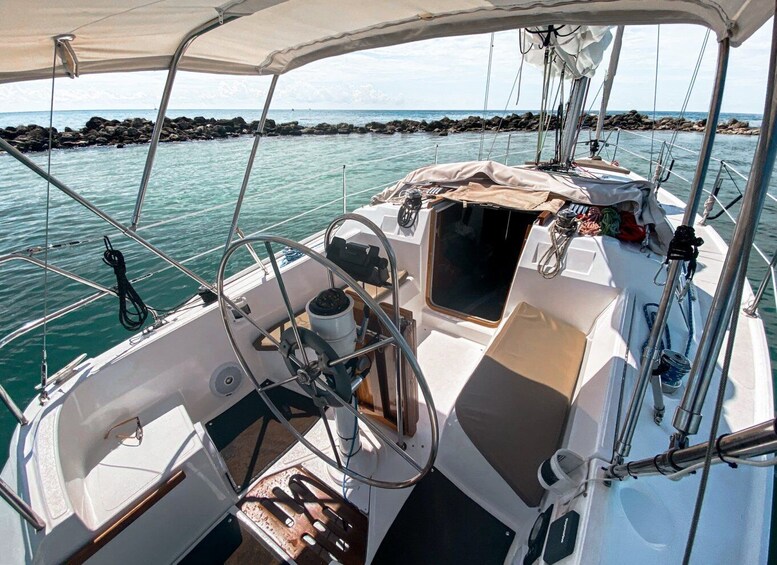Picture 2 for Activity Puerto Aventuras: Private Sunset Sailing Tour