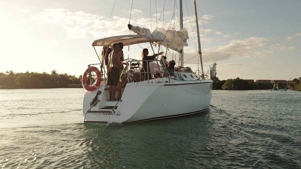 Picture 7 for Activity Puerto Aventuras: Private Sunset Sailing Tour