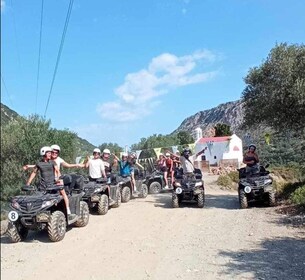 Malia:Nachmittags-Quadsafari-Tour Mittagessen Hotel Abholung Drop-off