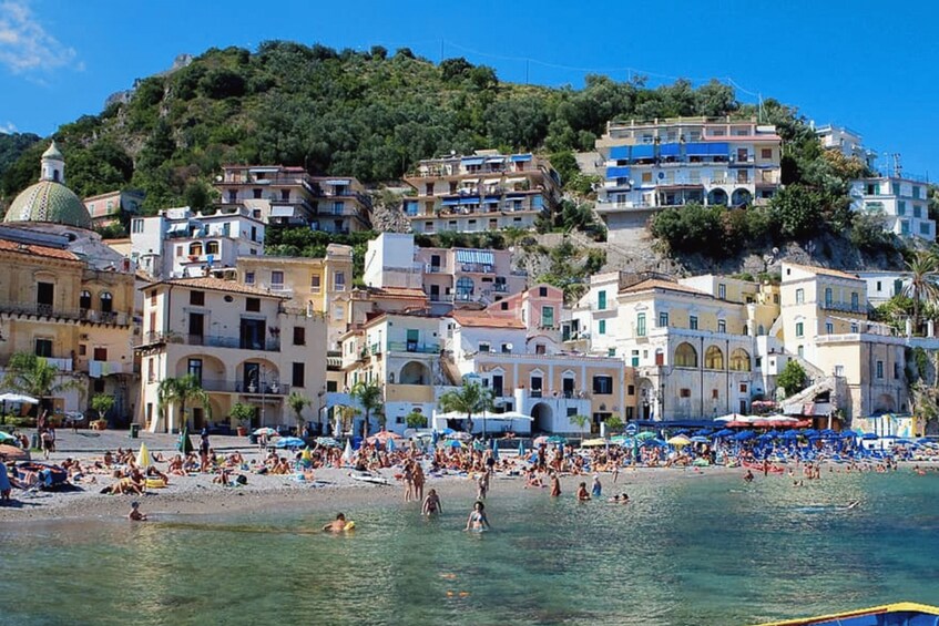 Picture 2 for Activity Amalfi Coast: Private Sunset Cruise with Dinner on Board