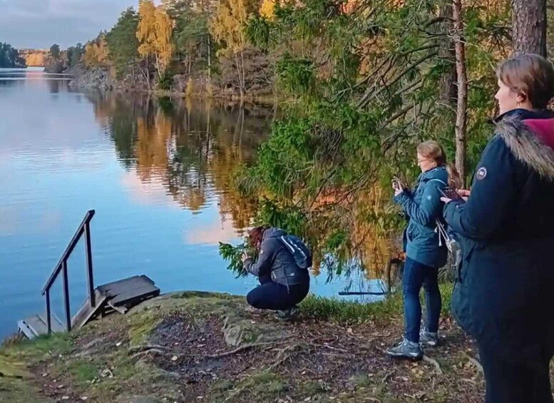 Picture 9 for Activity Stockholm: Tyresta National Park Sunset Hike with Meal