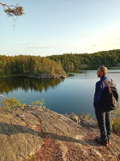 Picture 7 for Activity Stockholm: Tyresta National Park Sunset Hike with Meal