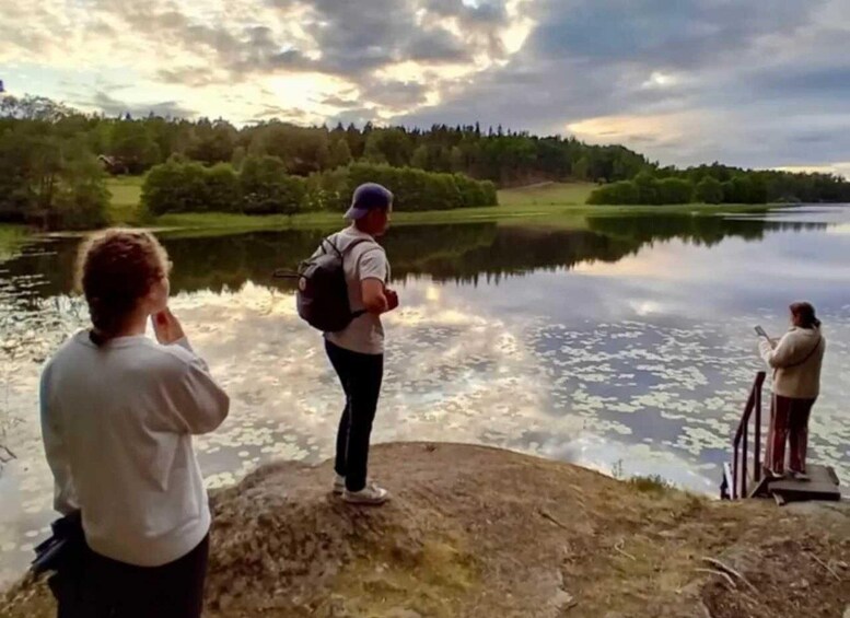 Picture 1 for Activity Stockholm: Tyresta National Park Sunset Hike with Meal