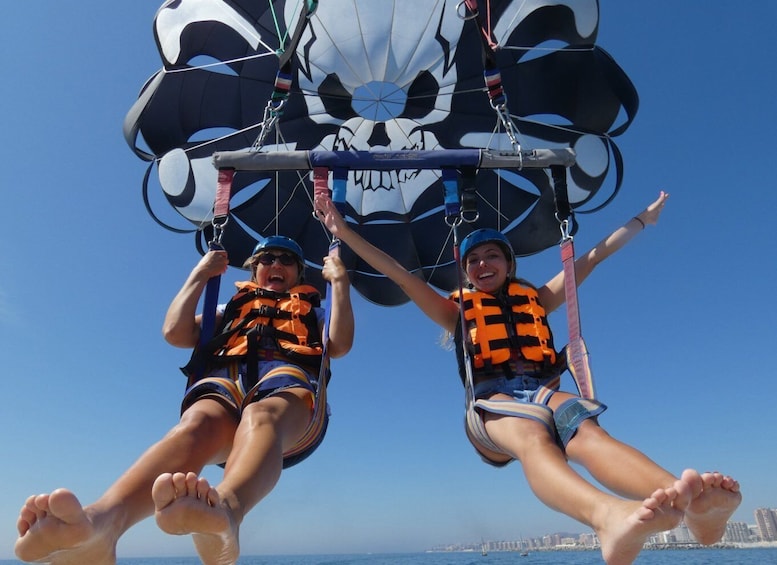 Picture 2 for Activity Fuengirola: Deluxe Parasailing Flight from Fuengirola Port